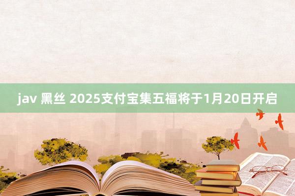 jav 黑丝 2025支付宝集五福将于1月20日开启