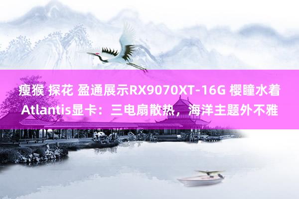 瘦猴 探花 盈通展示RX9070XT-16G 樱瞳水着Atlantis显卡：三电扇散热，海洋主题外不雅